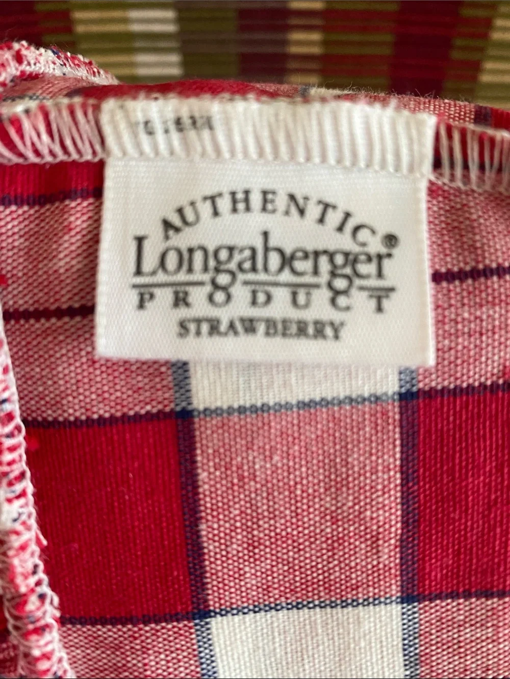 Longaberger 2001 All-American Strawberry Basket 🧺